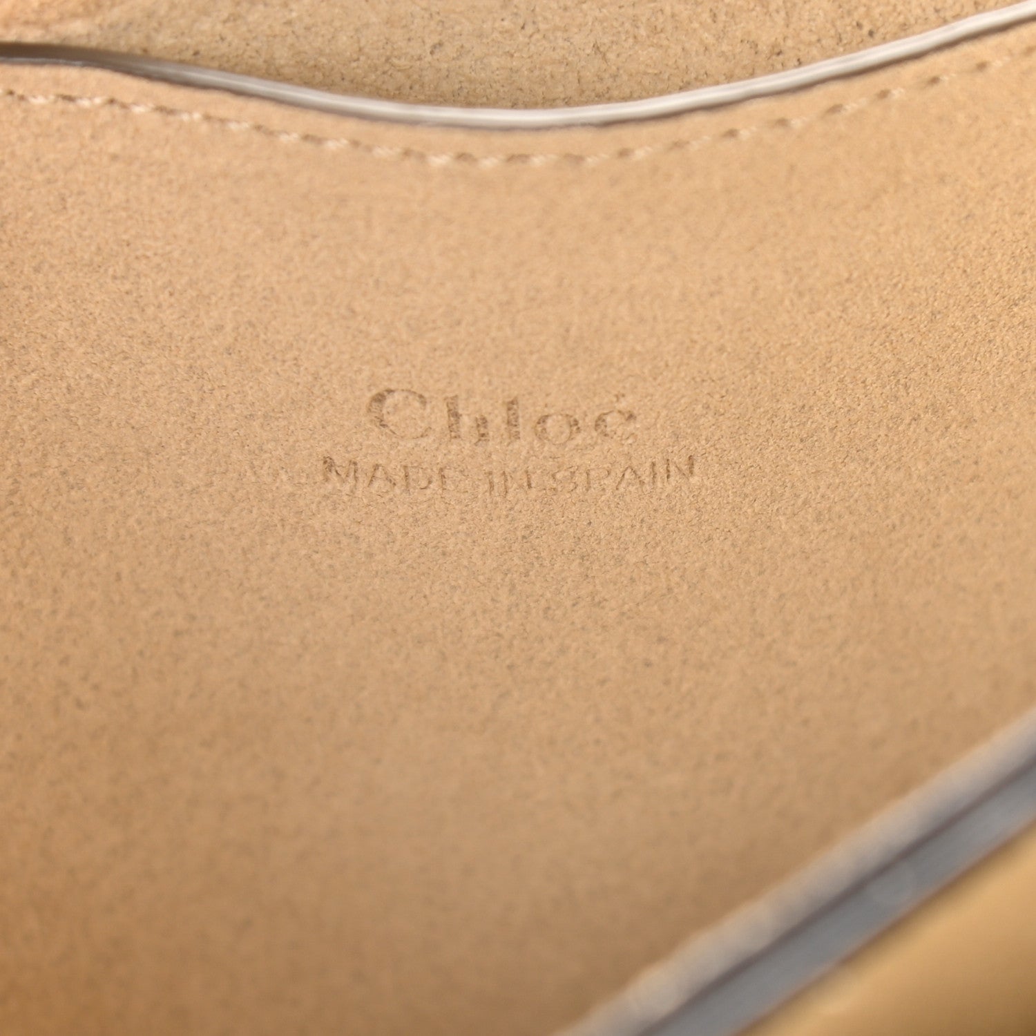 Chloe Suede Calfskin Small Faye Shoulder Bag Motty Grey 10 of 14