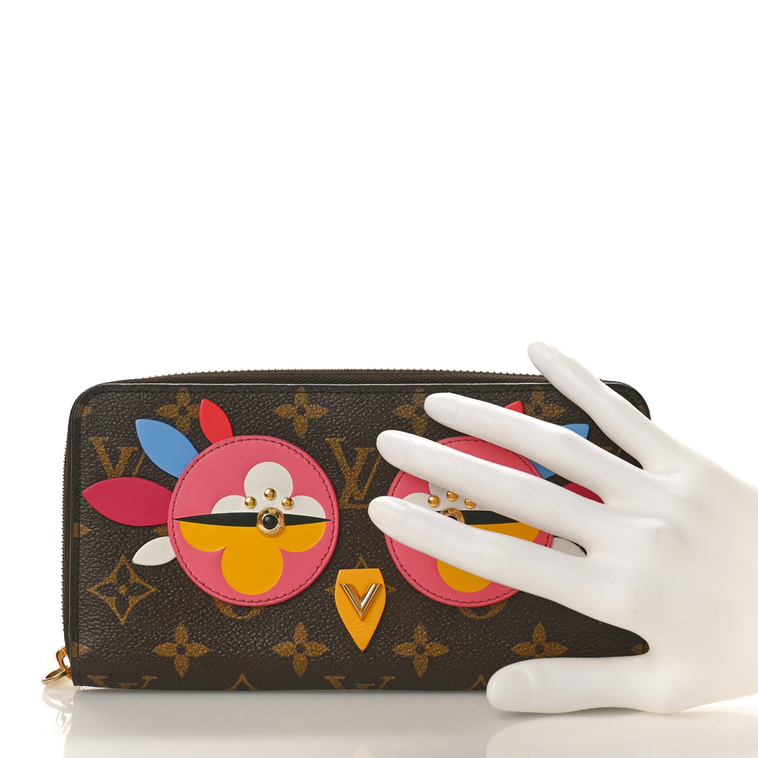 Louis Vuitton Monogram Lovely Birds Zippy Wallet 2 of 9