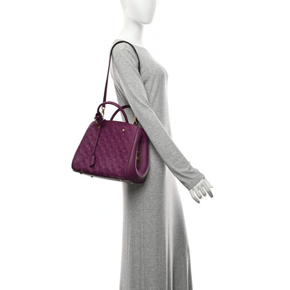 Louis Vuitton Empreinte Montaigne MM Amethyste 2 of 10