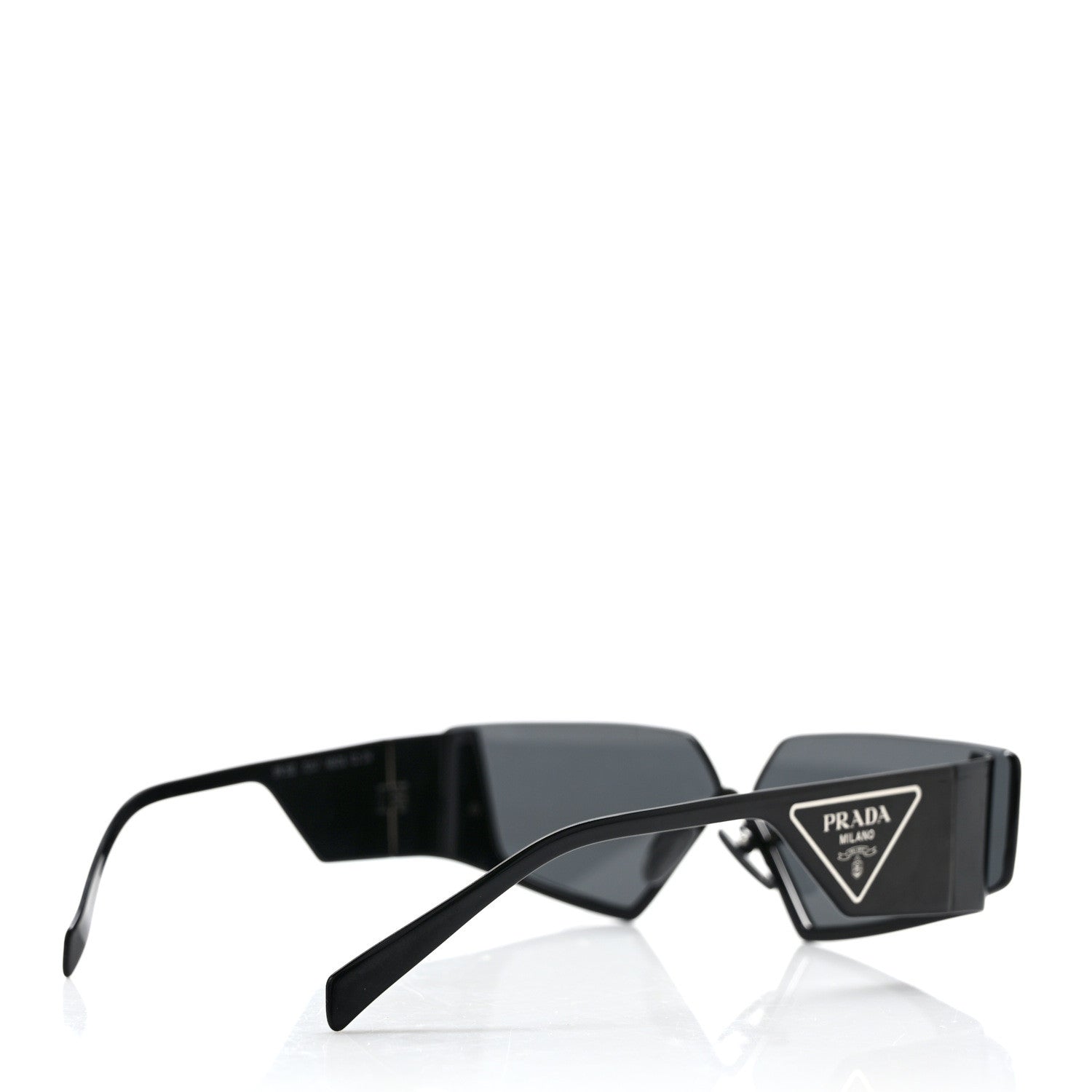 Prada Acetate Symbole Sunglasses SPR 58Z Black 4 of 7