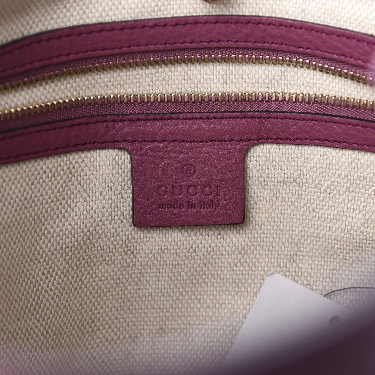 Gucci Pebbled Calfskin Medium Soho Chain Shoulder Bag Peonia Flower 6 of 10