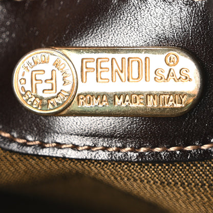 Fendi Zucca Vitello Shoulder Bag Tobacco 6 of 10
