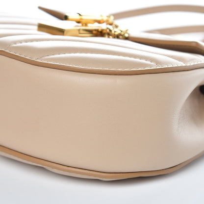 Chloe Calfskin Quilted Mini Drew Bijou Shoulder Bag Pearl Beige 9 of 9