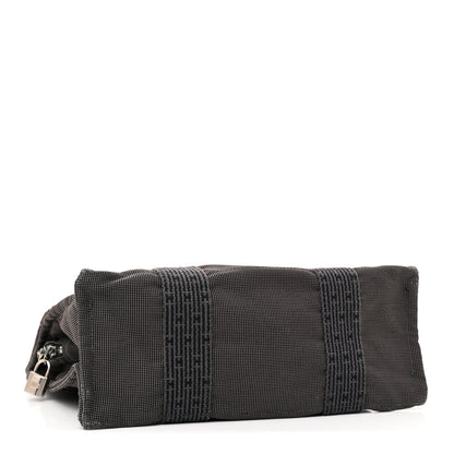 Hermes Canvas Herline Backpack Grey 4 of 13