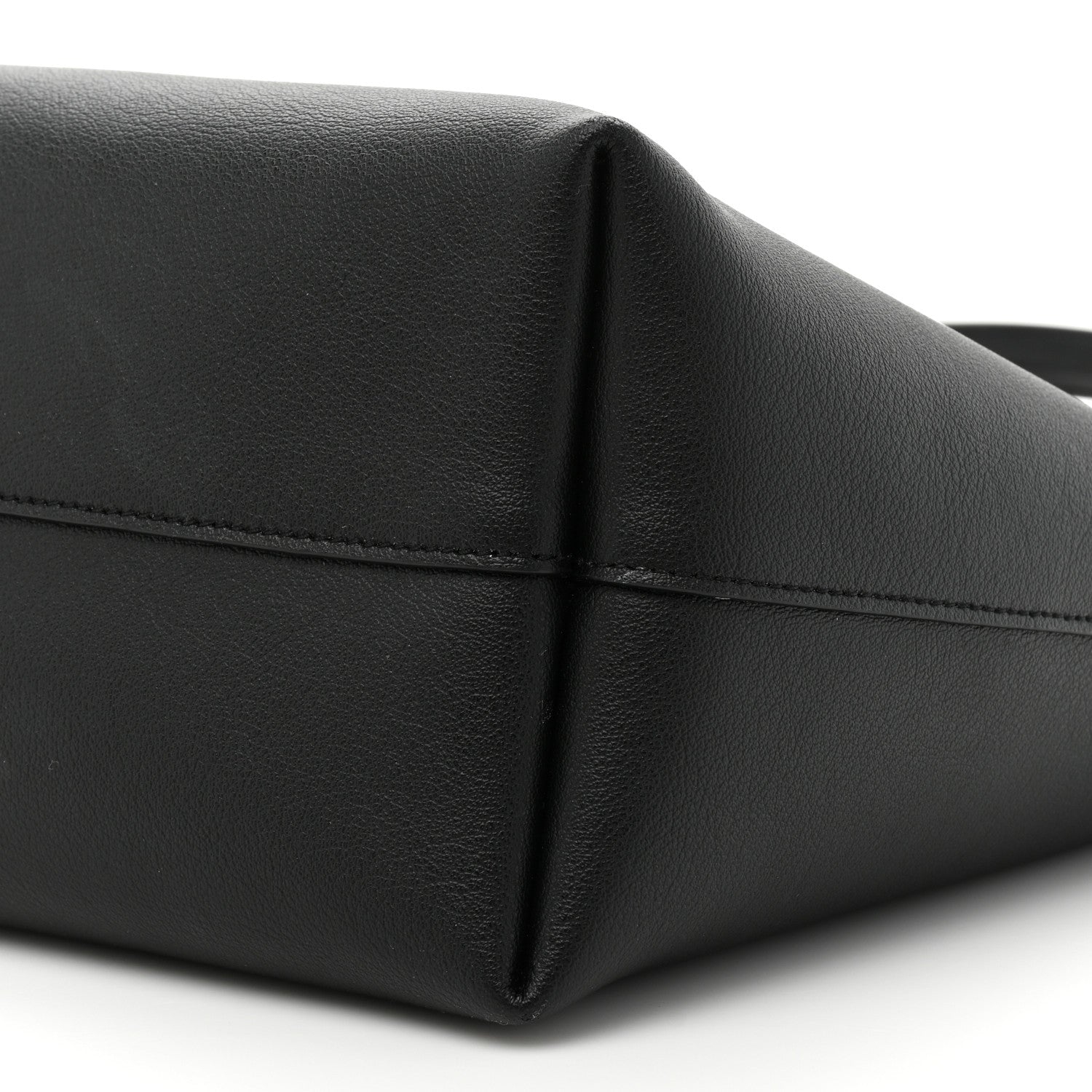 Saint Laurent Calfskin Large Shopping Tote Black 10 of 16