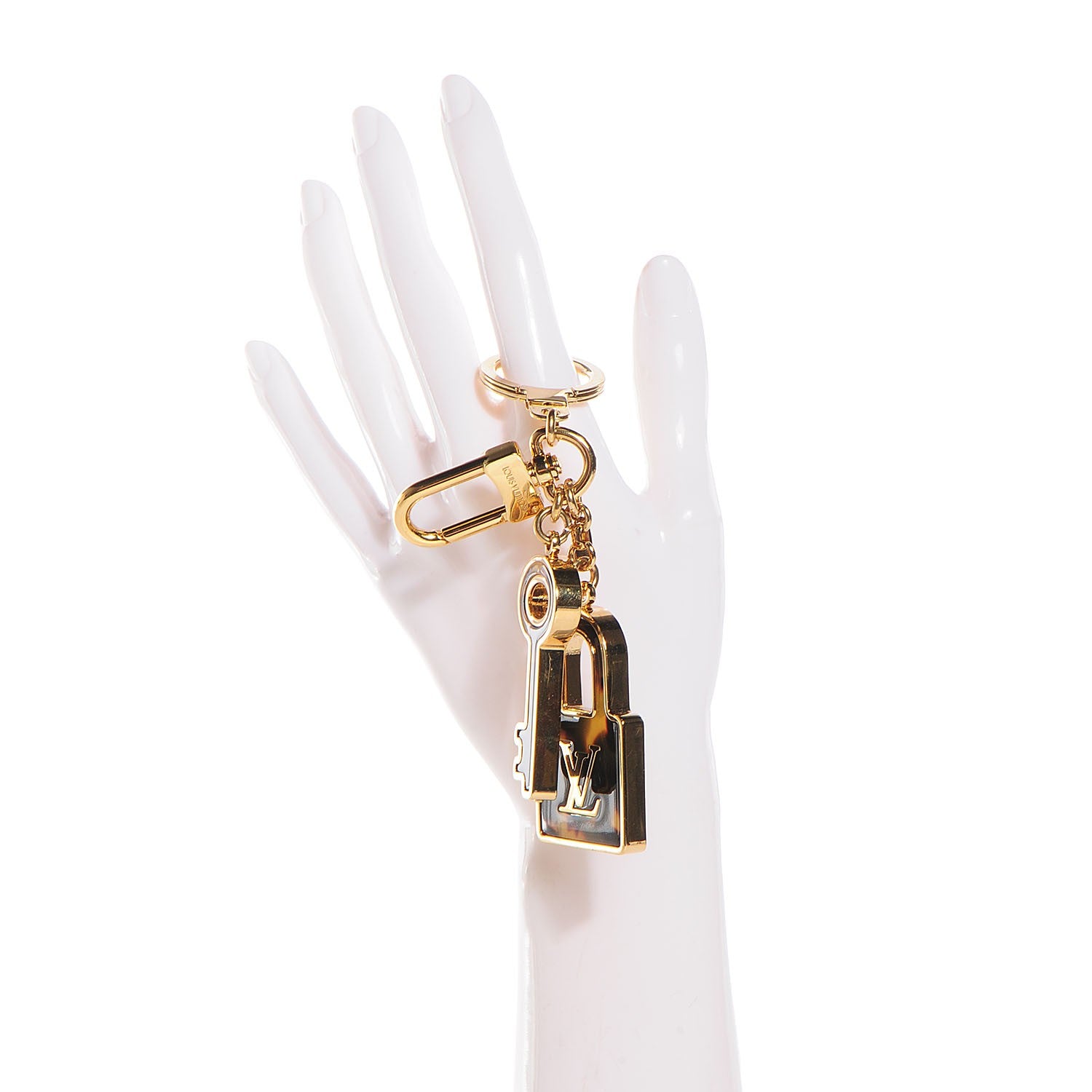 Louis Vuitton Acetate Confidence Bag Charm Key Holder 2 of 5