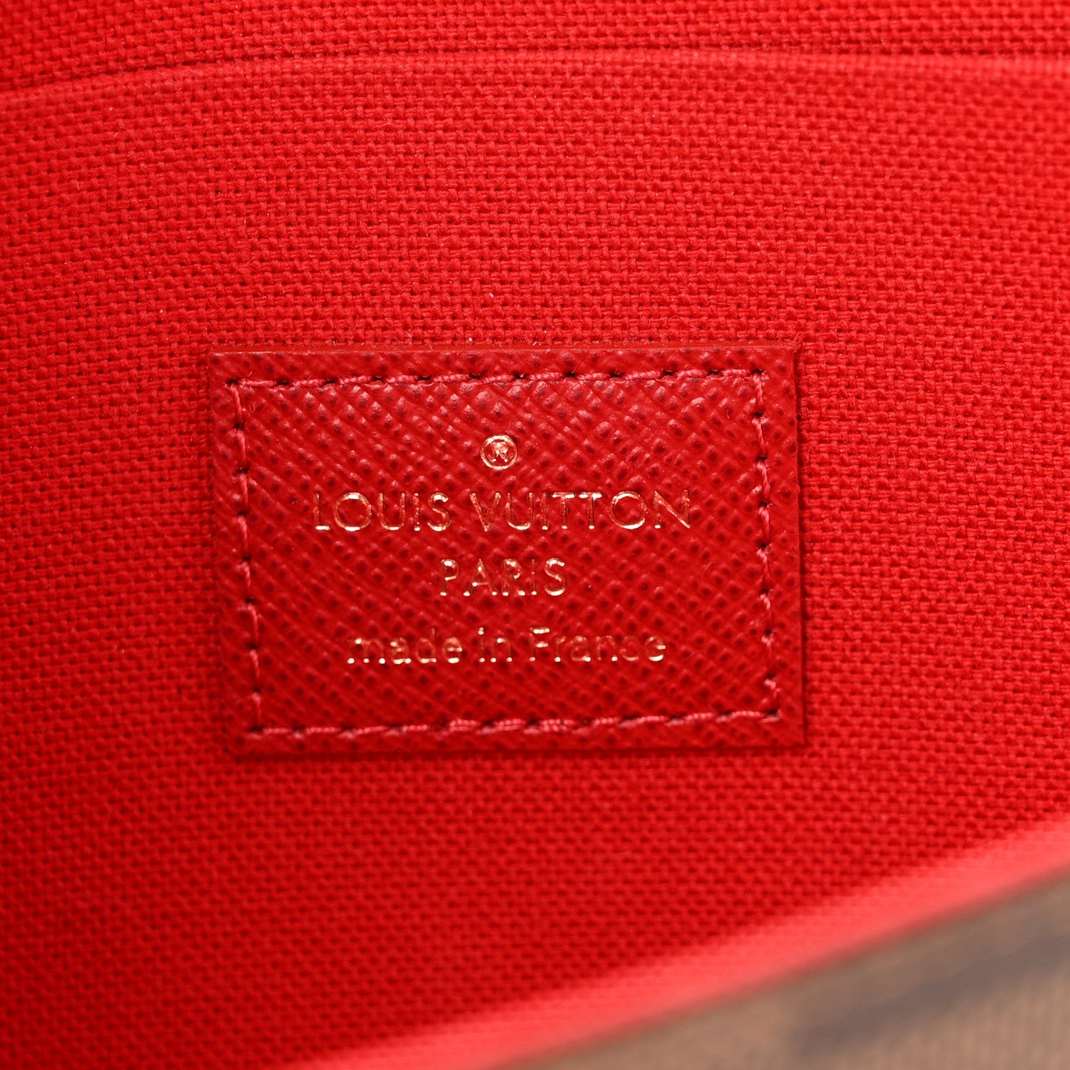 Louis Vuitton Damier Ebene Pochette Felicie Chain Wallet 7 of 14