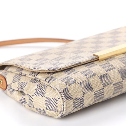 Louis Vuitton Damier Azur Favorite MM 6 of 12