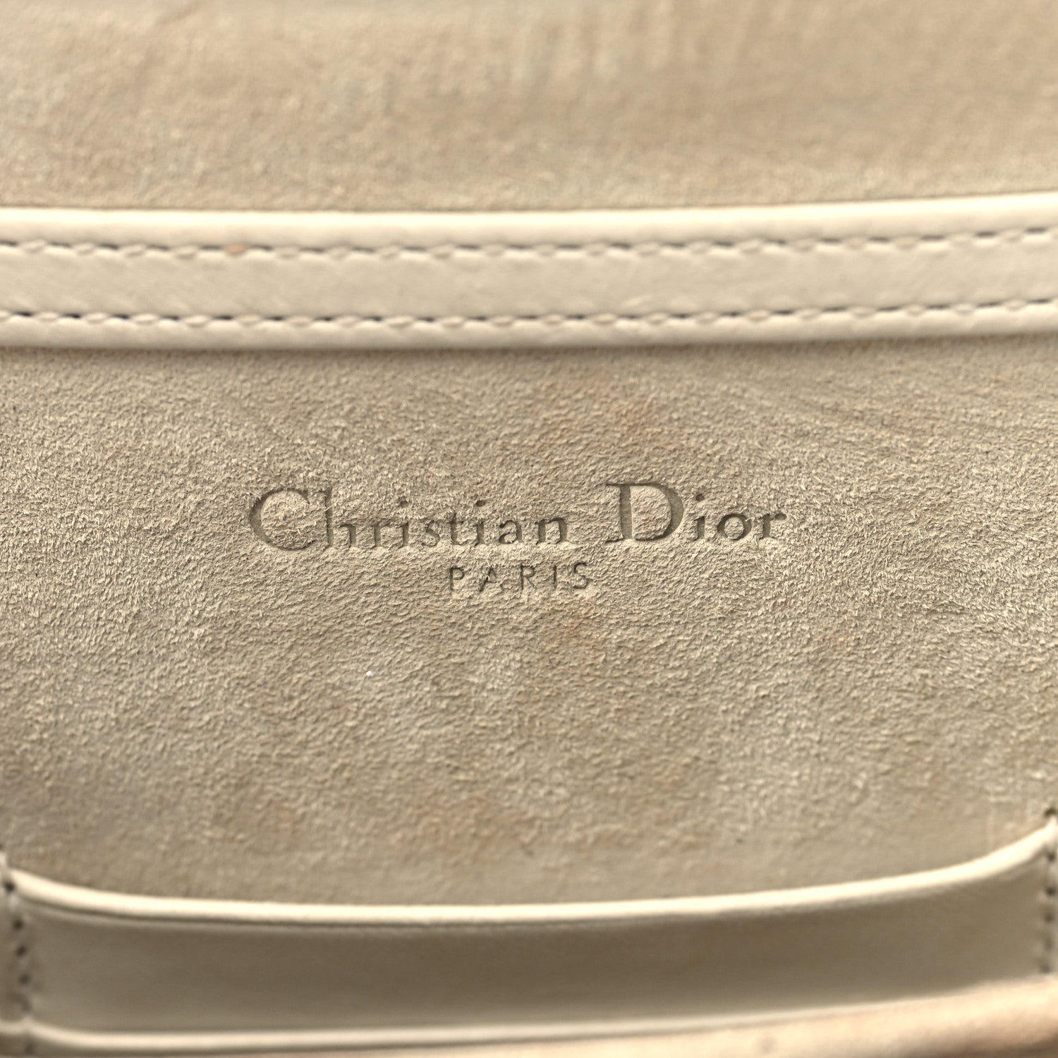 Christian Dior Metallic Calfskin Studded Vertical Diorama Gold 5 of 10