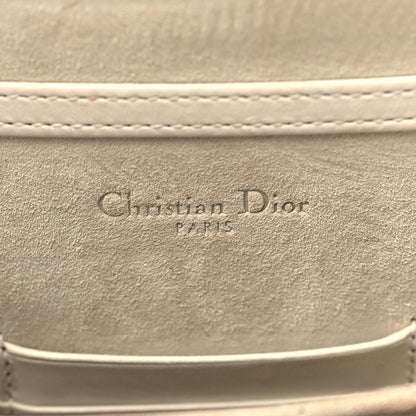 Christian Dior Metallic Calfskin Studded Vertical Diorama Gold 5 of 10