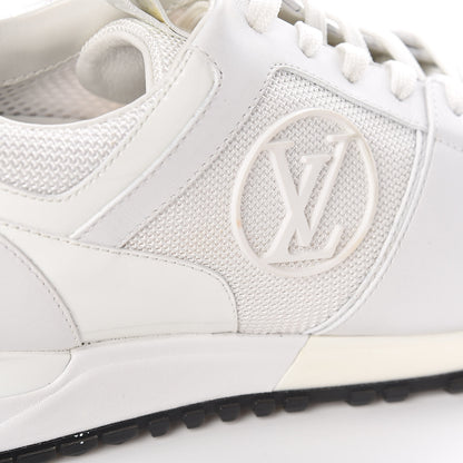 Louis Vuitton Calfskin Mesh Run Away Sneakers 39 White 10 of 10