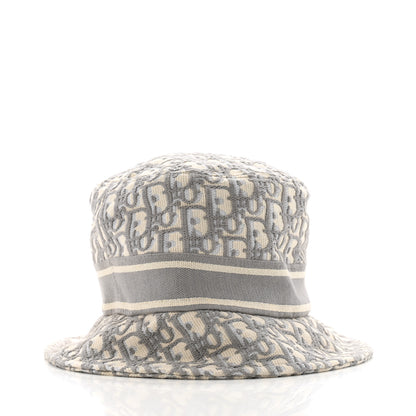 Christian Dior Oblique Bucket Hat 57 Grey 6 of 9