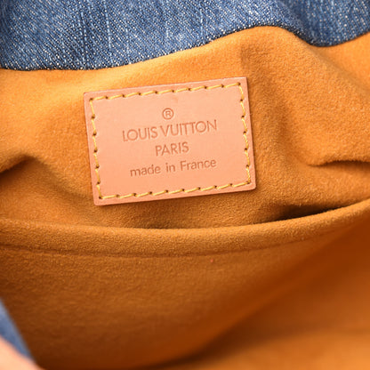 Louis Vuitton Monogram Denim Pleaty Blue 6 of 11