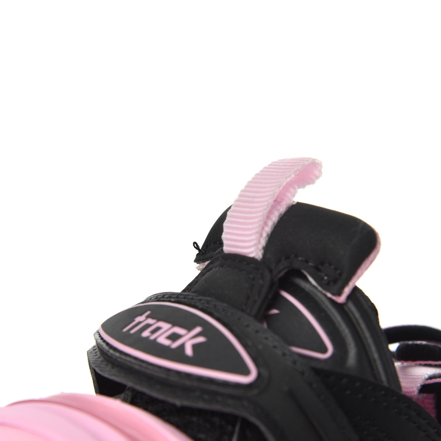 Balenciaga Mesh Nylon Bi-Color Womens Track Sneakers 36 Black Pink 12 of 14