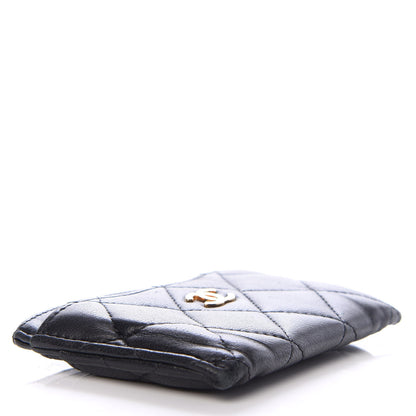 Chanel Lambskin Quilted Card Holder Black 4 of 8