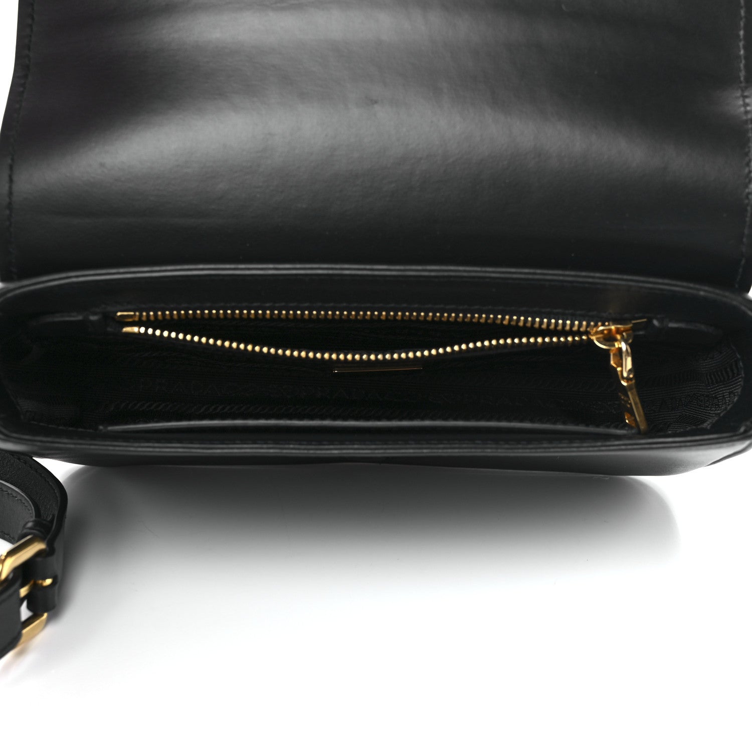 Prada City Calfskin Flap Crossbody Black 5 of 11