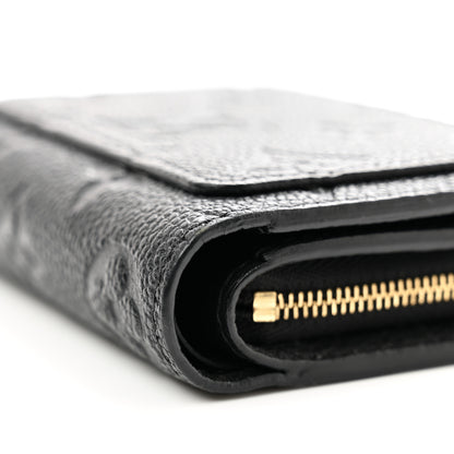 Louis Vuitton Empreinte Cléa Wallet Black 9 of 10