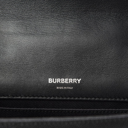 Burberry Grainy Calfskin Quilted Lola Bag Black 8 of 10