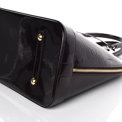 Louis Vuitton Vernis Alma GM Amarante 6 of 9