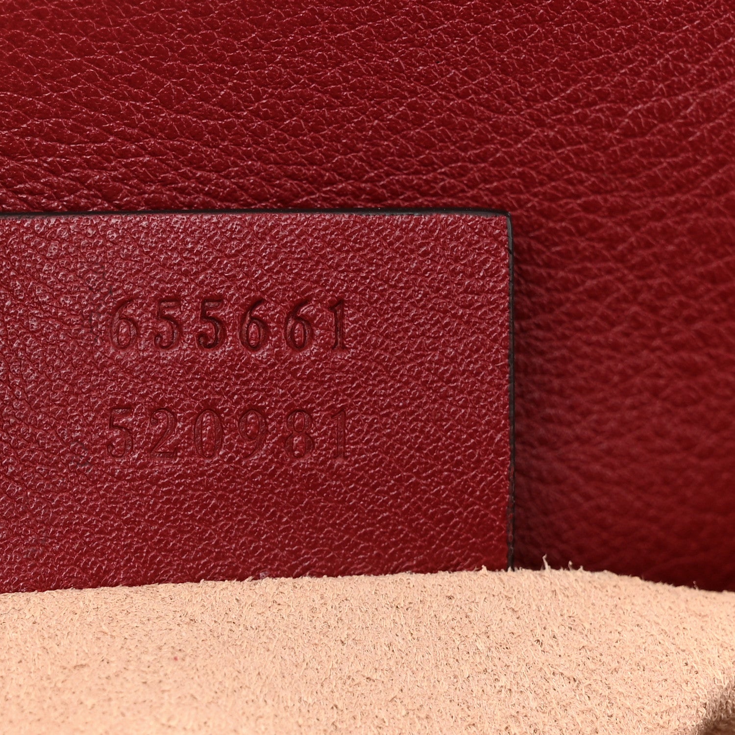 Gucci Wonka Grain Calfskin Mini Diana Tote Bag Dark Red Orange Fluo 7 of 10