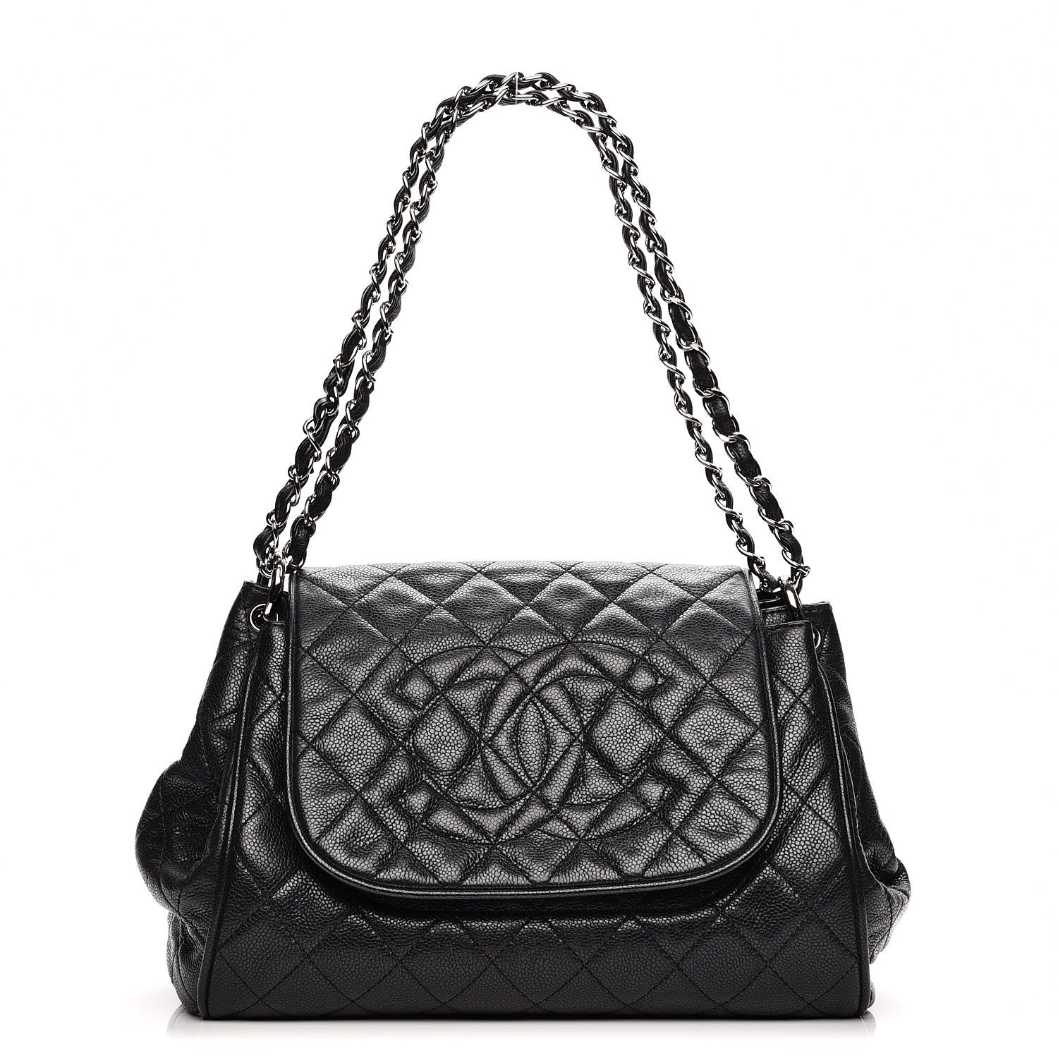 Chanel Caviar Quilted Timeless Accordion Flap Black 1 of 9