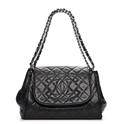 Chanel Caviar Quilted Timeless Accordion Flap Black 1 of 9