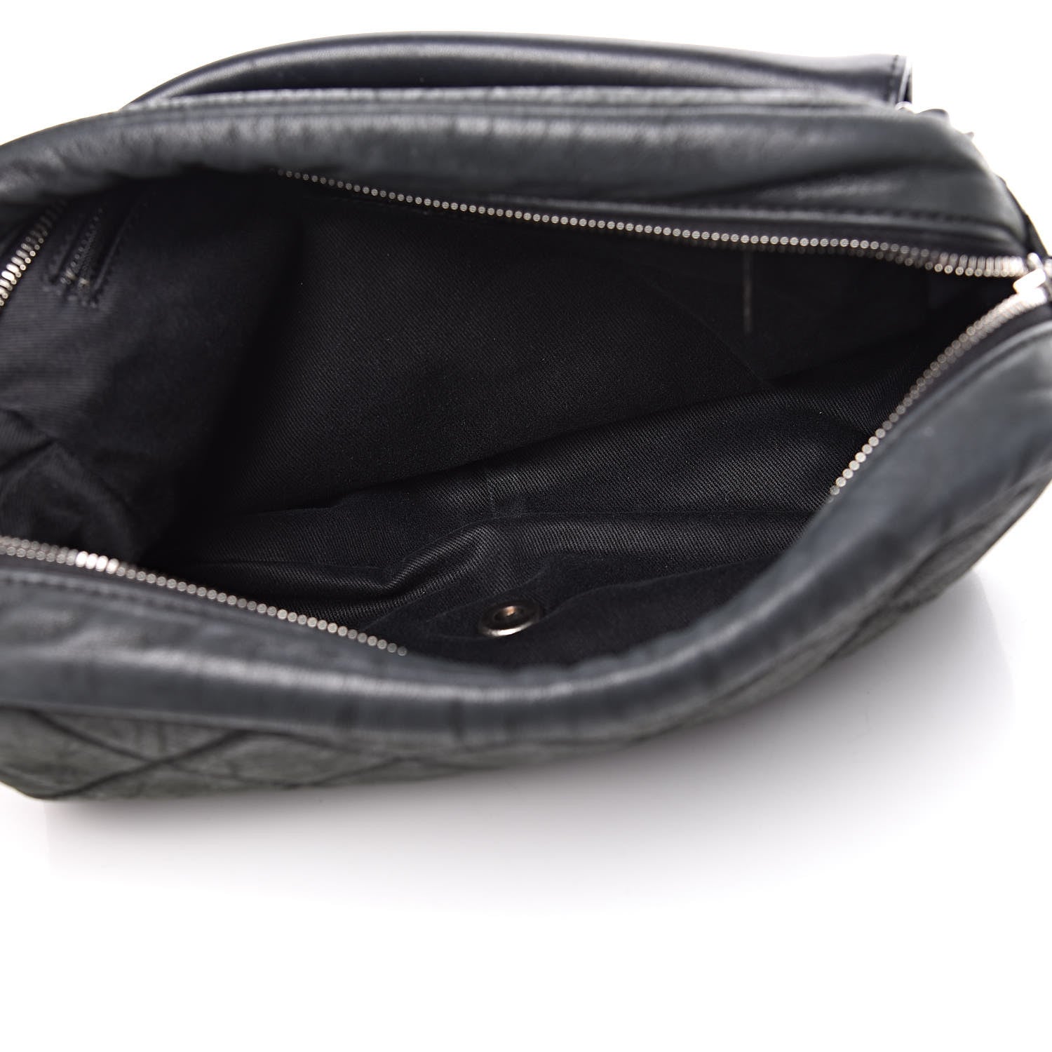 Chanel Iridescent Calfskin Medium In the Mix Flap Black 5 of 17