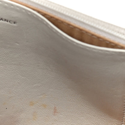 Chanel Caviar Timeless CC Wallet on Chain WOC White 14 of 21