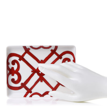 Hermes Porcelain Balcon du Guadalquivir Sushi Plate 2 of 6