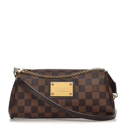 Louis Vuitton Damier Ebene Eva Clutch 1 of 11