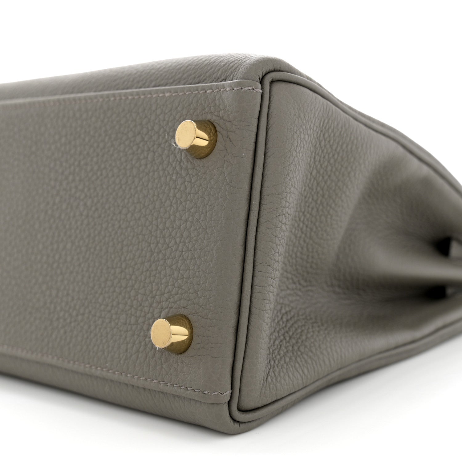 Hermes Togo Kelly Retourne 25 Gris Meyer 10 of 10