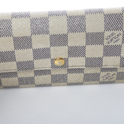Louis Vuitton Damier Azur Sarah Wallet 9 of 15