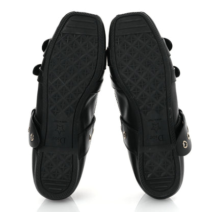 Christian Dior Calfskin Punk Ballet Flats 36 Black 7 of 14