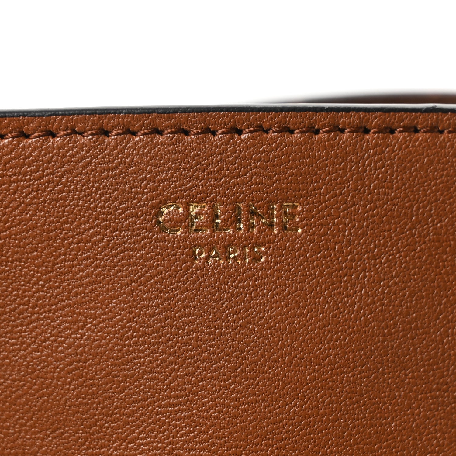 Celine Shiny Lambskin Soft Triomphe Besace Bag Soft Tan 6 of 9