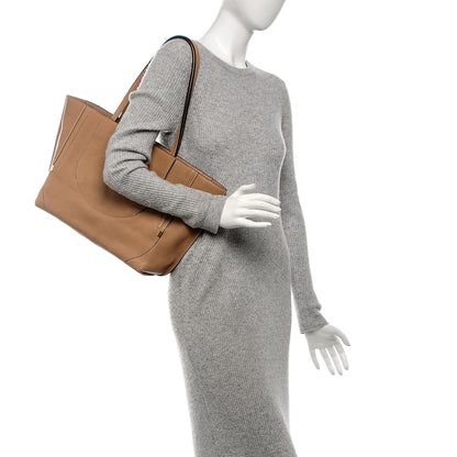 Chloe Calfskin Isa Tote Biscotti Beige 2 of 7