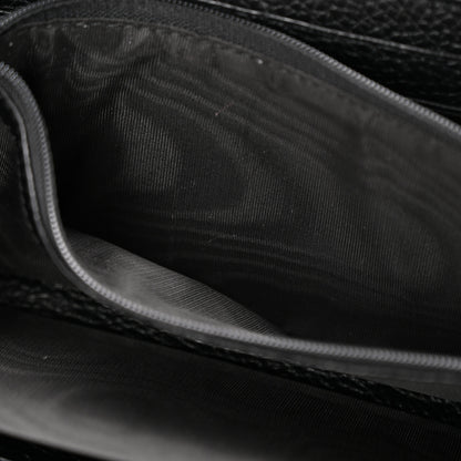 Gucci Pebbled Calfskin Soho Zip Around Wallet Black 8 of 11