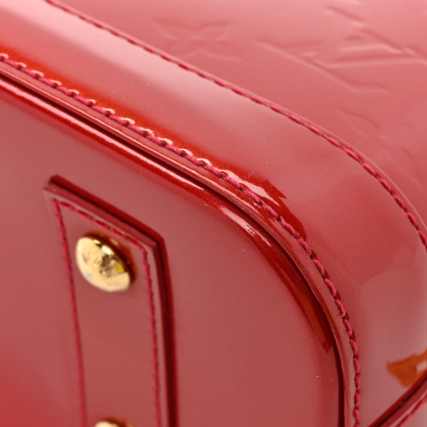 Louis Vuitton Vernis Alma BB Rose Indien 10 of 11