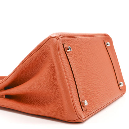 Hermes Togo Birkin 30 Orange 10 of 10