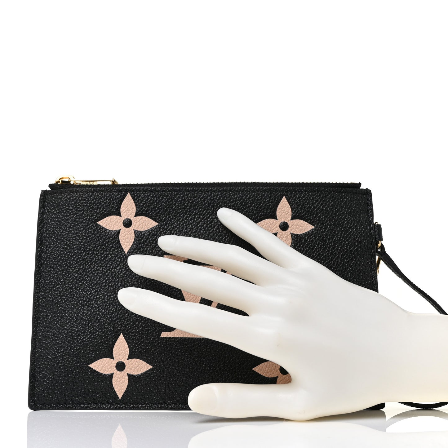 Empreinte Monogram Giant Neonoe MM Pochette Black Beige