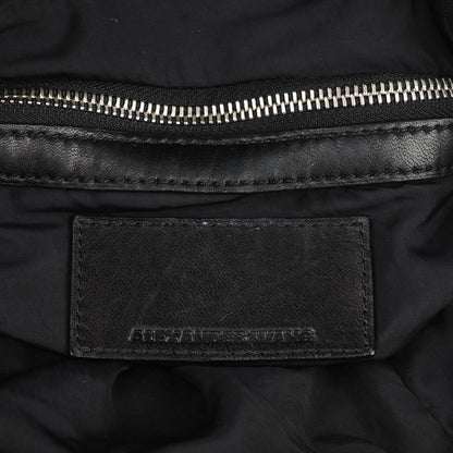 Alexander Wang Lambskin Marti Backpack Washed Black Rhodium Hardware 6 of 9