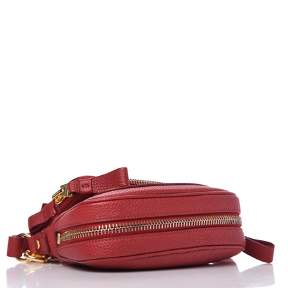 Tom Ford Calfskin Mini Jennifer Crossbody Bag Flame Red 4 of 8