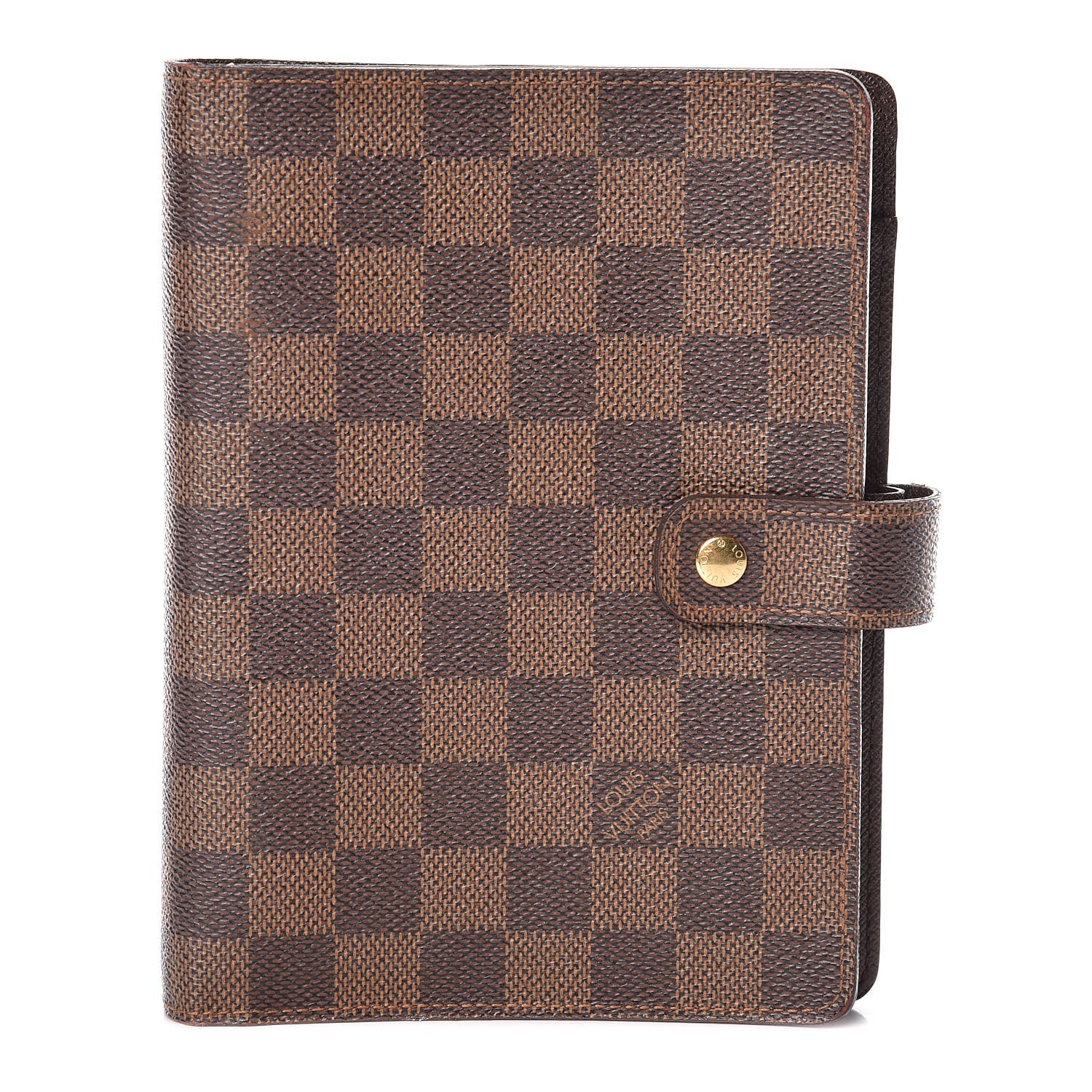 Louis Vuitton Damier Ebene Medium Ring Agenda Cover 1 of 11