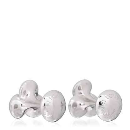 Louis Vuitton Sterling Silver Nail Rivet Cufflinks 3 of 5