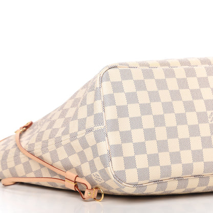 Louis Vuitton Damier Azur Neo Neverfull MM Rose Ballerine 6 of 12