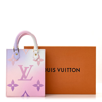 Louis Vuitton LOUIS VUITTON Monogram Giant Spring In The City Petit Sac Plat Sunrise Pastel 10 of 10