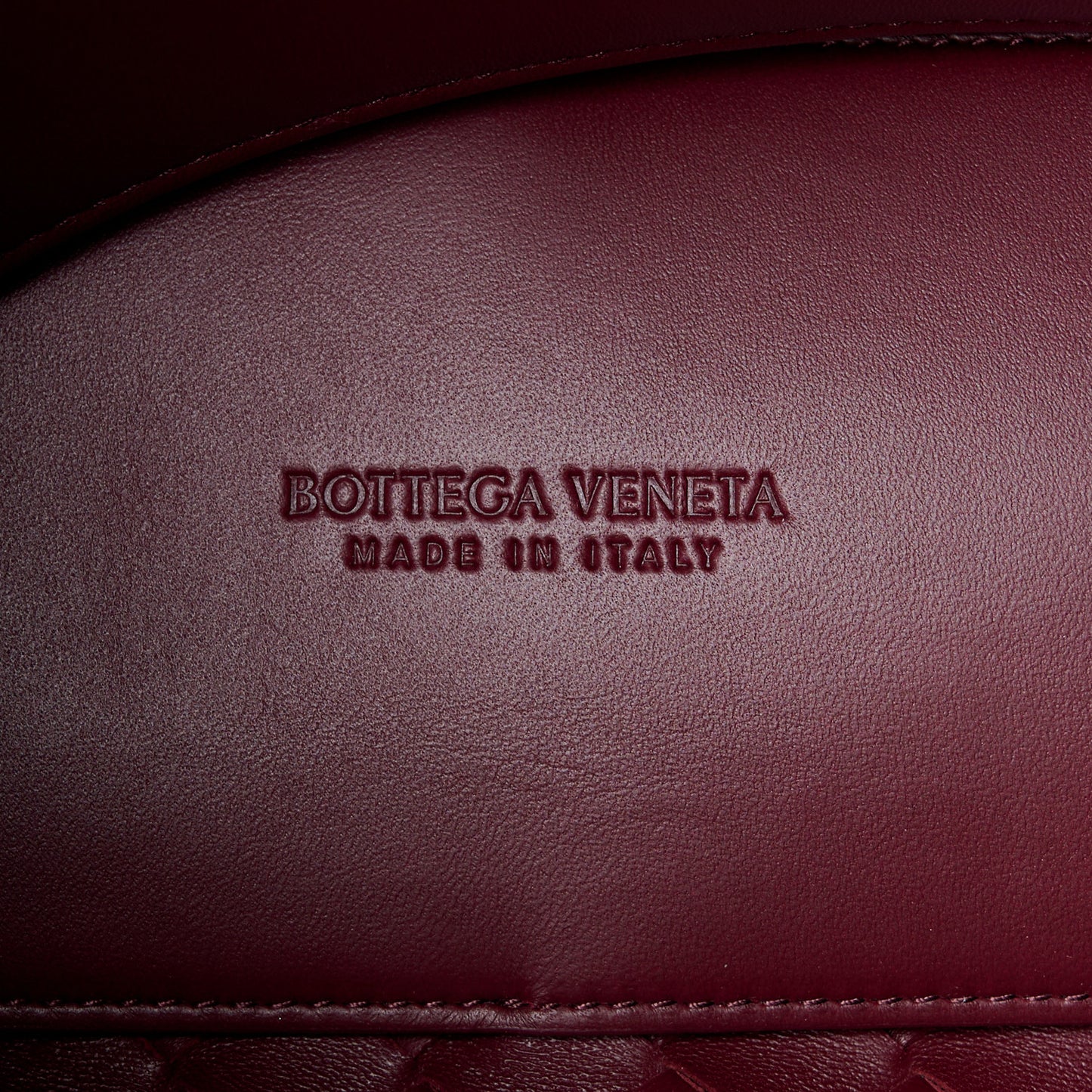 Nappa Intrecciato Small Andiamo Shoulder Bag Barolo