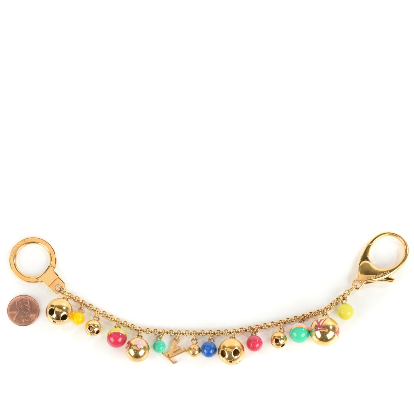 Chaine Grelots Key Holder Bag Charm