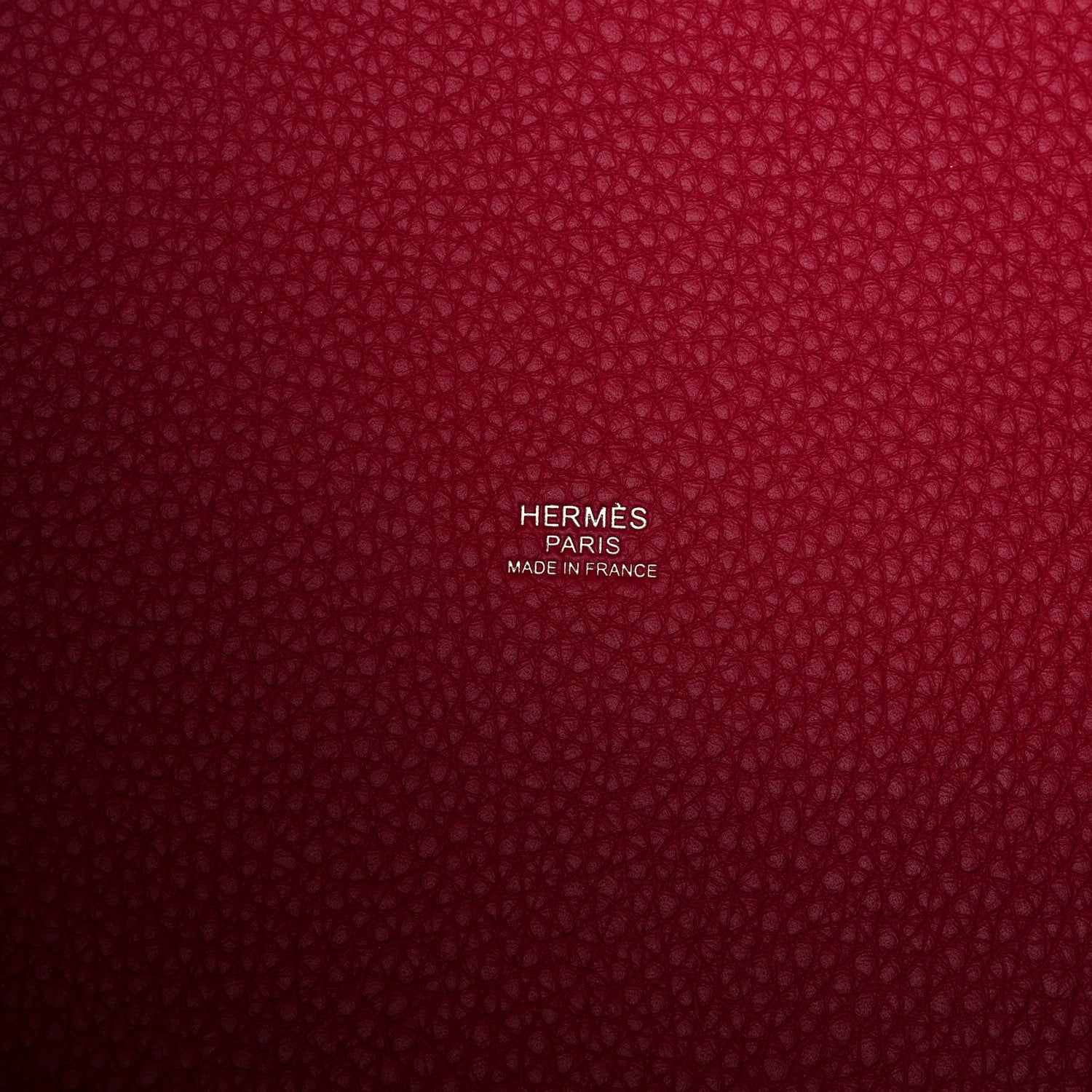 Hermes Taurillon Clemence Casaque Picotin Lock 22 MM Rouge Sellier Framboise 6 of 9