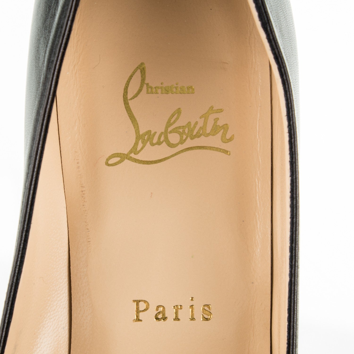 Christian Louboutin Kid Simple 100 Pumps 38 Black 7 of 7