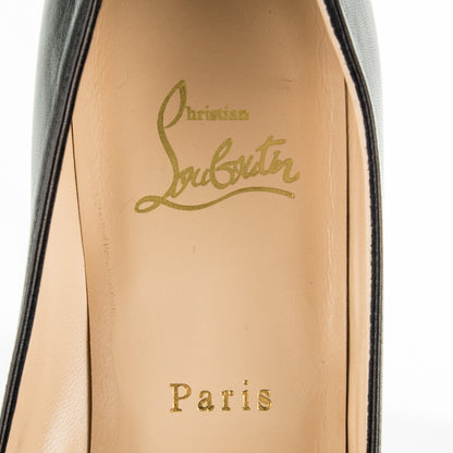 Christian Louboutin Kid Simple 100 Pumps 38 Black 7 of 7